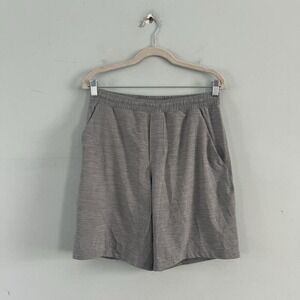 Lululemon Pace Breaker Gray Heather Lined 9" Training Shorts